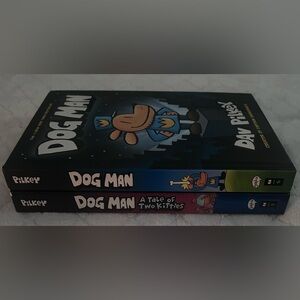 Dog Man and Dog Man A Tale Of Two Kitties Books